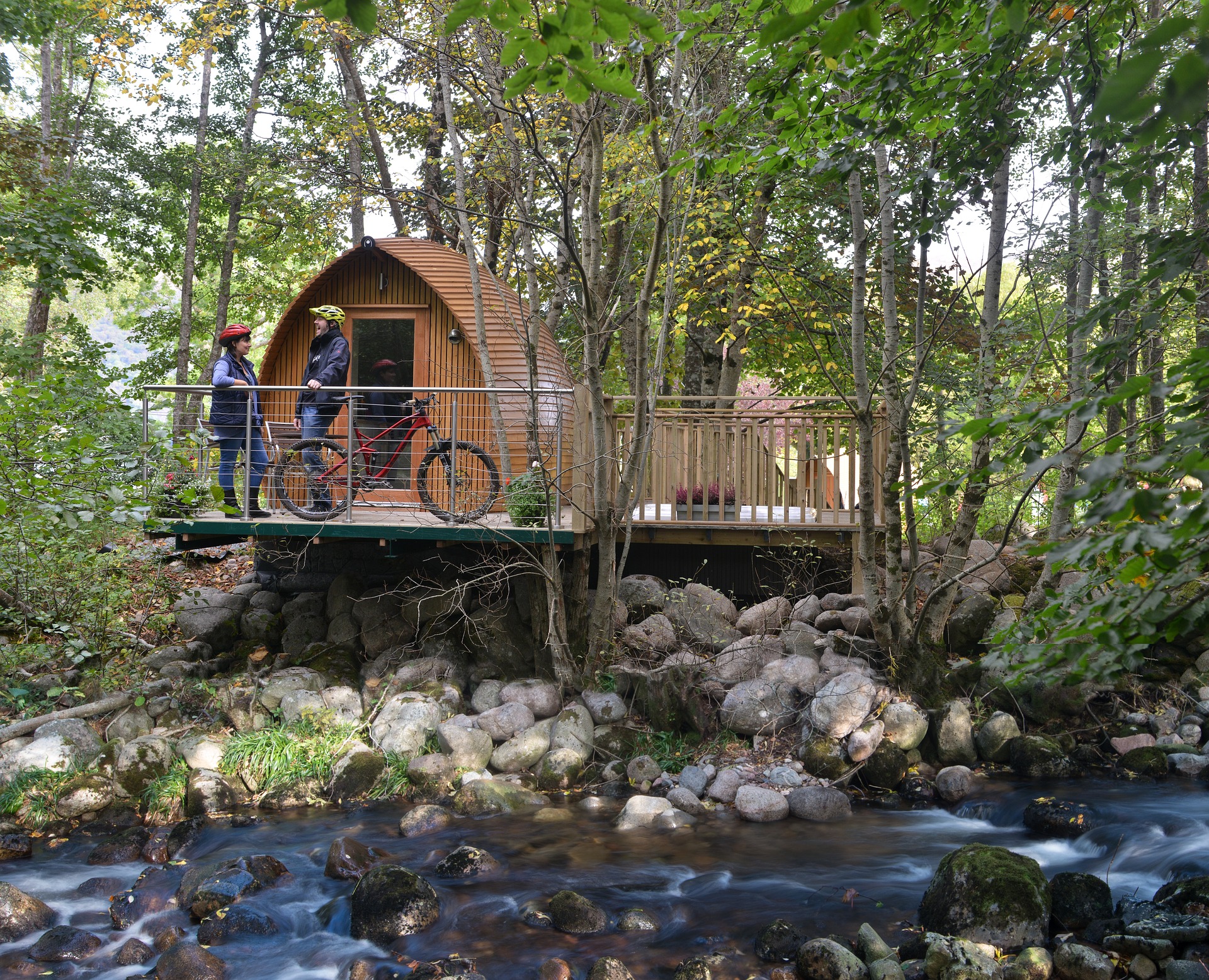 glamping tent